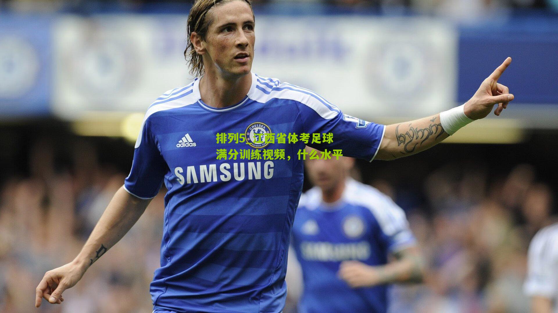 江西省体考足球满分训练视频，什么水平